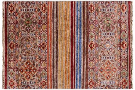 Khorjin Super Kazak Hand Knotted Wool Rug - Manhattan Rugs