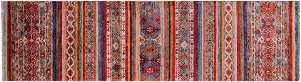 Khorjin Super Kazak Handmade Runner Rug - Manhattan Rugs