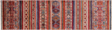Khorjin Super Kazak Handmade Runner Rug - Manhattan Rugs