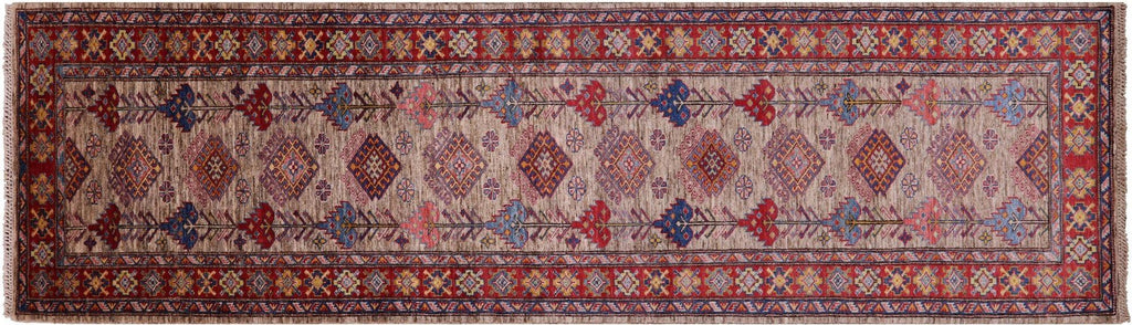 Runner Super Kazak Handmade Wool Rug - Manhattan Rugs