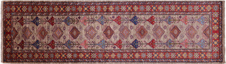 Runner Super Kazak Handmade Wool Rug - Manhattan Rugs