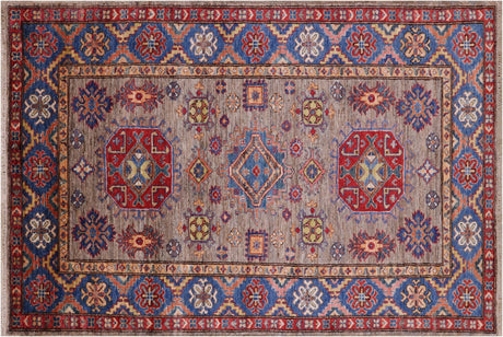 Super Kazak Hand Knotted Wool Rug - Manhattan Rugs
