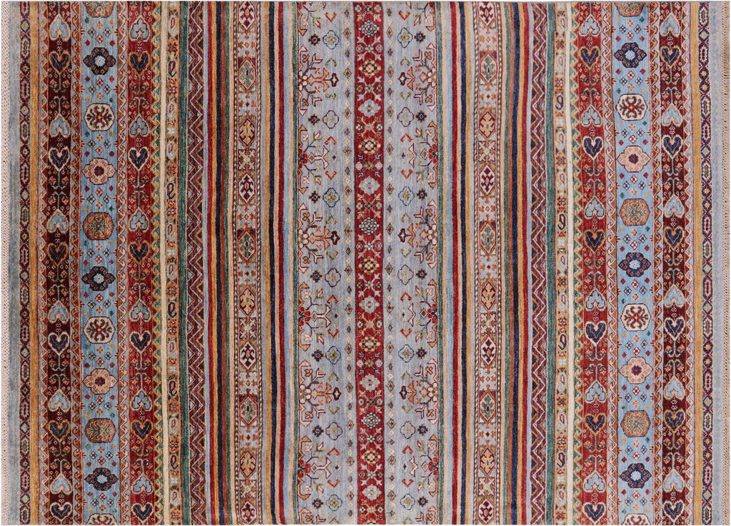 Super Kazak Khorjin Hand-Knotted Rug - Manhattan Rugs