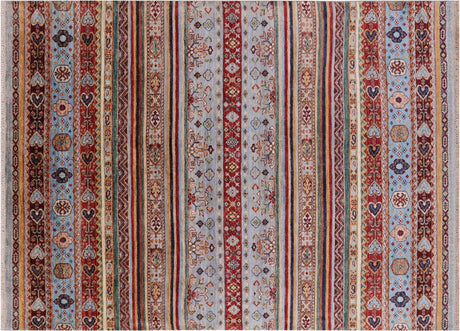 Super Kazak Khorjin Hand-Knotted Rug - Manhattan Rugs