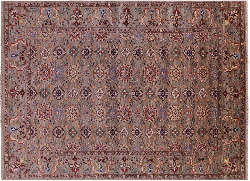 Persian Tabriz Hand Knotted Wool Rug - Manhattan Rugs