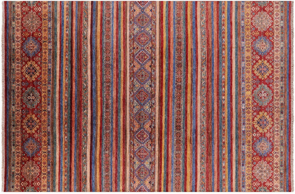 Super Kazak Khorjin Hand Knotted Rug - Manhattan Rugs