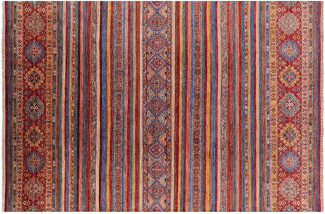Super Kazak Khorjin Hand Knotted Rug - Manhattan Rugs