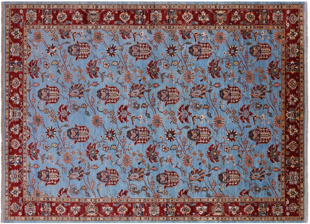 Persian Tabriz Hand-Knotted Wool Rug - Manhattan Rugs