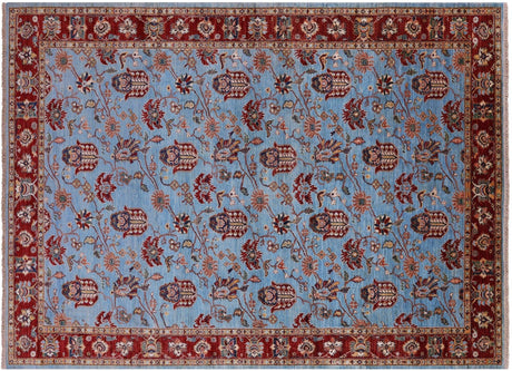 Persian Tabriz Hand-Knotted Wool Rug - Manhattan Rugs