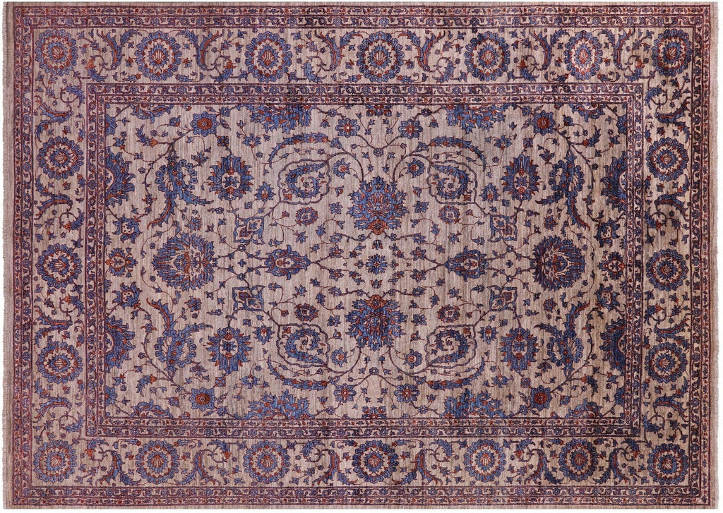 Persian Tabriz Hand-Knotted Wool Rug - Manhattan Rugs