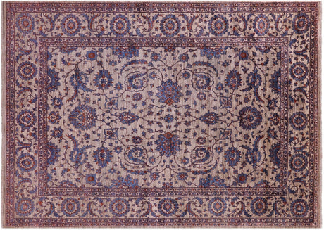 Persian Tabriz Hand-Knotted Wool Rug - Manhattan Rugs
