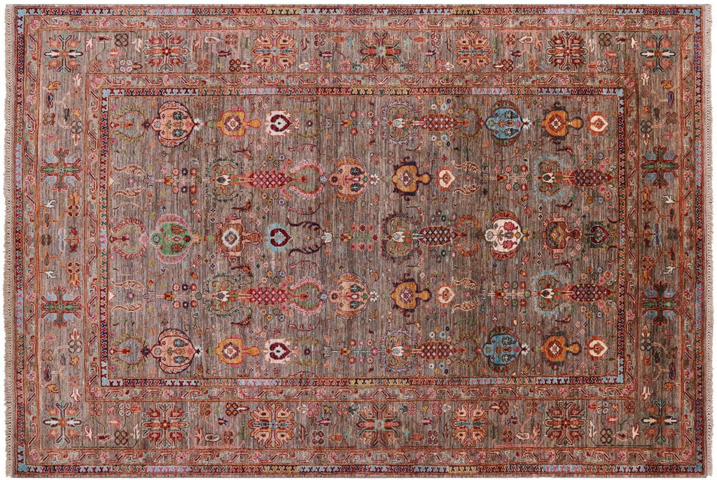Hand Knotted Persian Tabriz Wool Rug - Manhattan Rugs