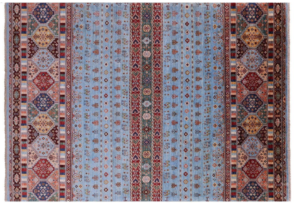 Persian Gabbeh Tribal Hand-Knotted Wool Rug - Manhattan Rugs