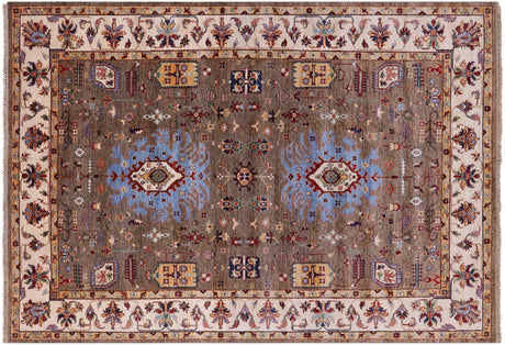 Persian Tabriz Hand Knotted Wool Rug - Manhattan Rugs