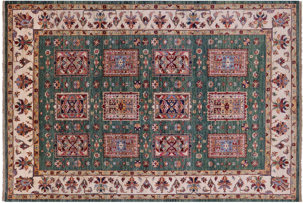 Super Kazak Hand Knotted Wool Rug - Manhattan Rugs
