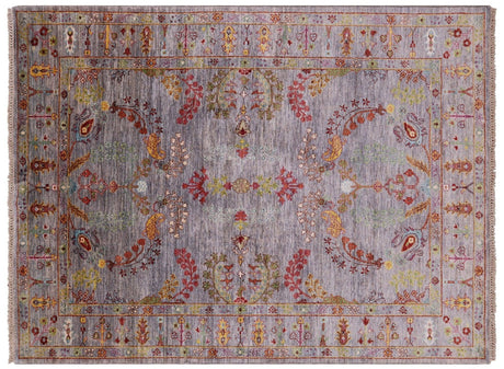 Persian Sarouk Hand Knotted Wool Rug - Manhattan Rugs