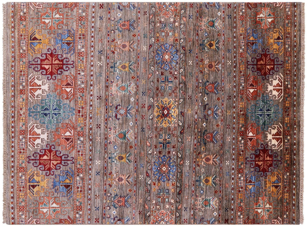 Handmade Super Kazak Khorjin Rug - Manhattan Rugs