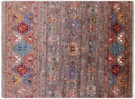 Handmade Super Kazak Khorjin Rug - Manhattan Rugs