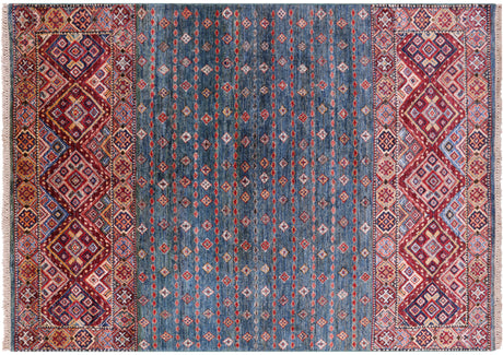 Super Kazak Khorjin Handmade Wool Rug - Manhattan Rugs