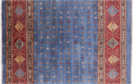 Super Kazak Khorjin Handmade Wool Rug - Manhattan Rugs
