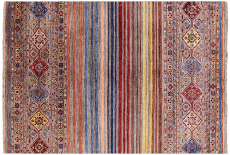 Super Kazak Khorjin Hand-Knotted Rug - Manhattan Rugs