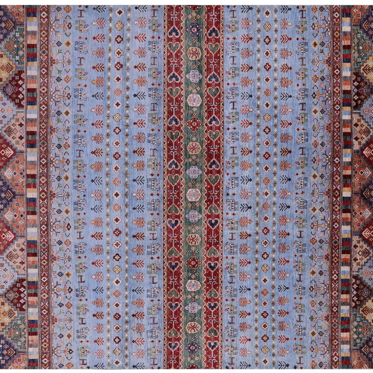 Handmade Tribal Persian Gabbeh Wool Rug 8' 2