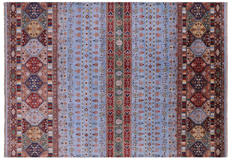 Handmade Tribal Persian Gabbeh Wool Rug - Manhattan Rugs