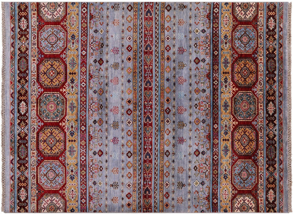 Hand Knotted Khorjin Super Kazak Rug - Manhattan Rugs