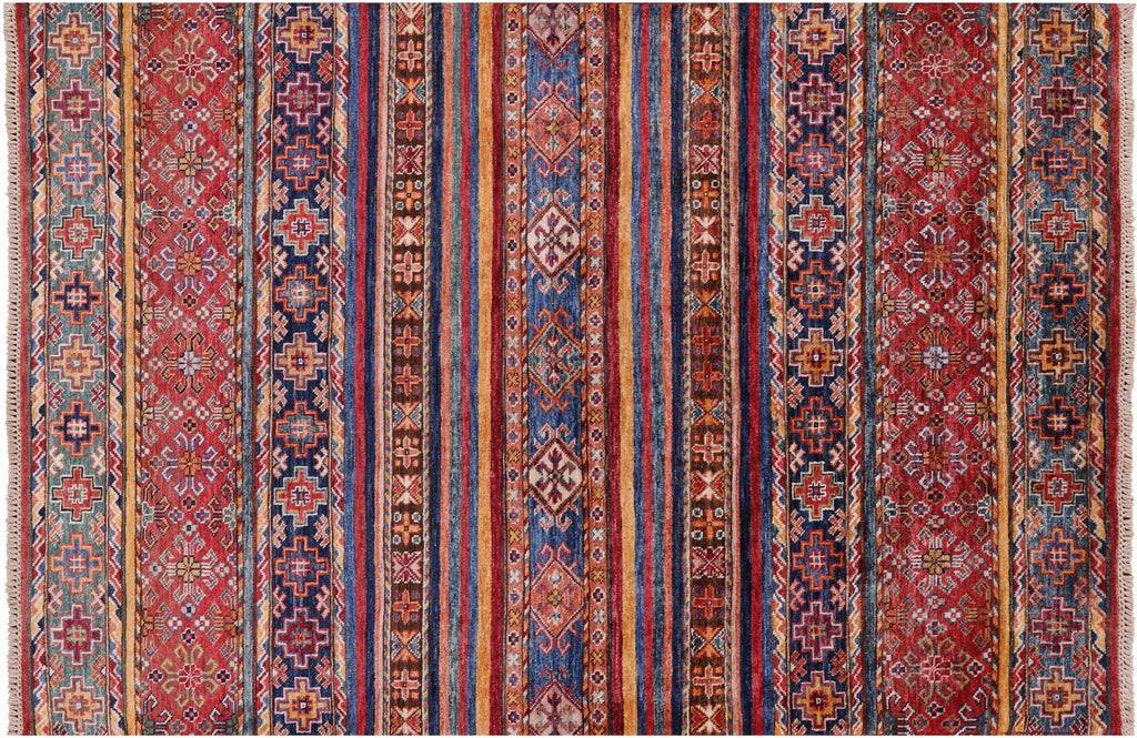 Handmade Khorjin Super Kazak Rug - Manhattan Rugs