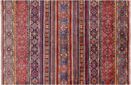Handmade Khorjin Super Kazak Rug - Manhattan Rugs