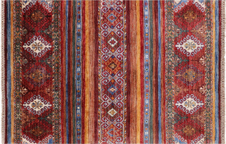 Khorjin Super Kazak Handmade Rug - Manhattan Rugs