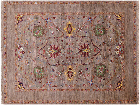 Hand Knotted Persian Tabriz Wool Rug - Manhattan Rugs
