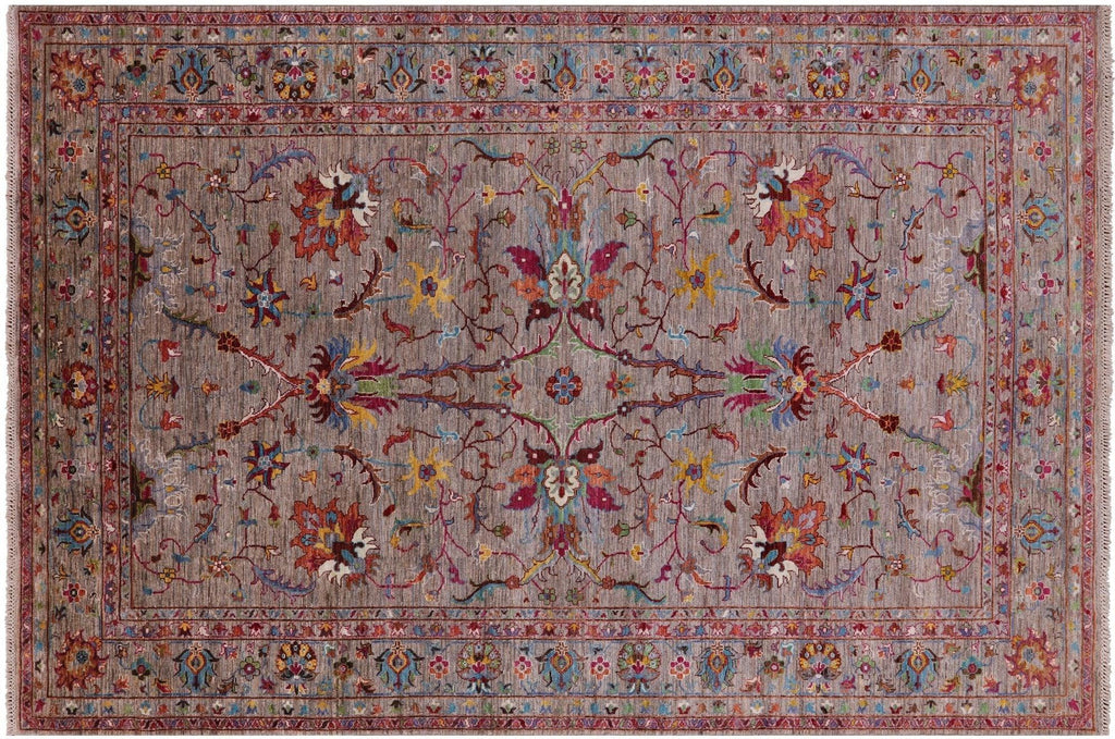 Persian Tabriz Hand Knotted Wool Rug - Manhattan Rugs