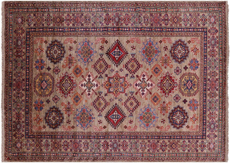 Super Kazak Hand Knotted Wool Rug - Manhattan Rugs