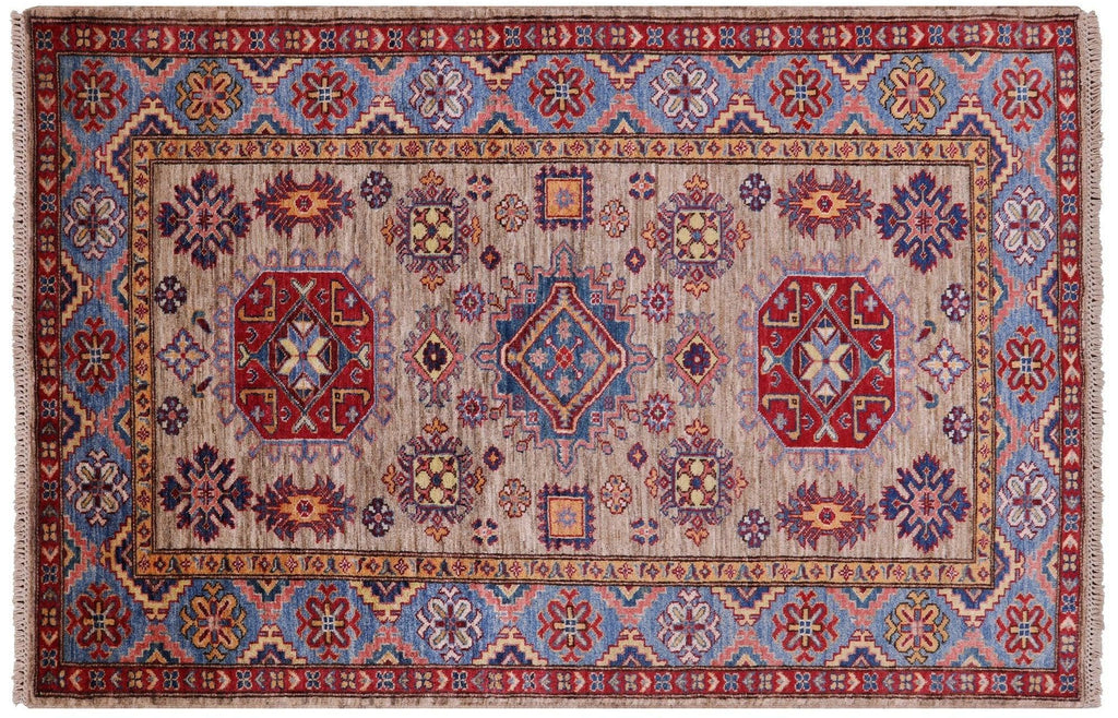 Super Kazak Handmade Wool Rug - Manhattan Rugs