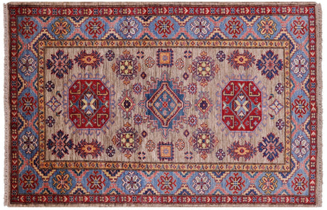 Super Kazak Handmade Wool Rug - Manhattan Rugs