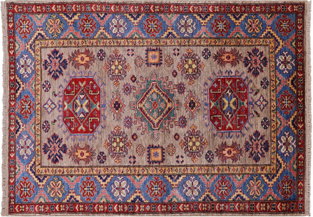 Handmade Super Kazak Wool Rug - Manhattan Rugs