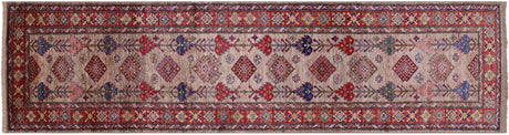 Super Kazak Handmade Wool Runner Rug - Manhattan Rugs