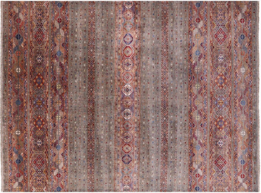 Super Kazak Khorjin Hand-Knotted Rug - Manhattan Rugs