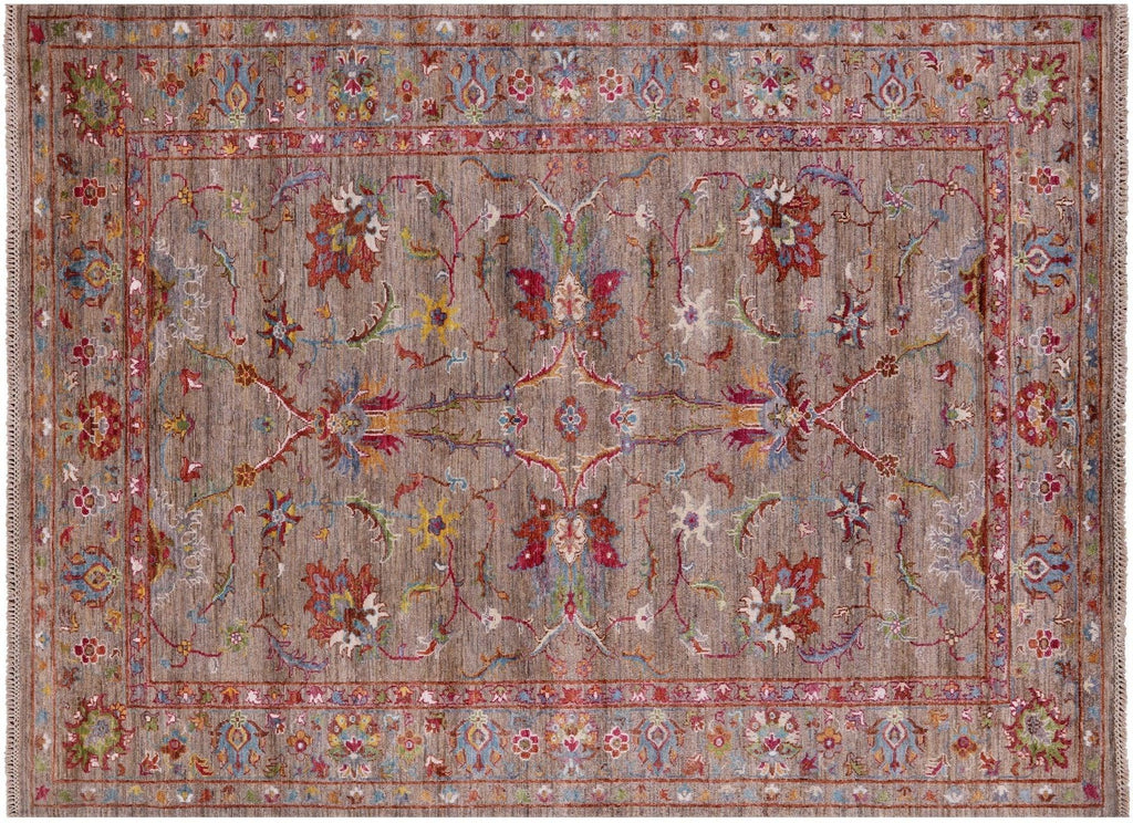 Persian Tabriz Hand Knotted Wool Rug - Manhattan Rugs