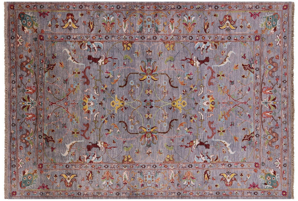 Persian Tabriz Hand-Knotted Wool Rug - Manhattan Rugs
