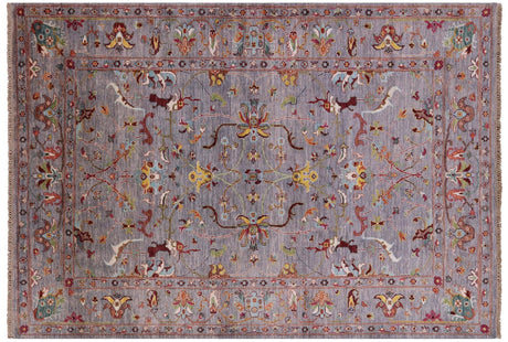 Persian Tabriz Hand-Knotted Wool Rug - Manhattan Rugs