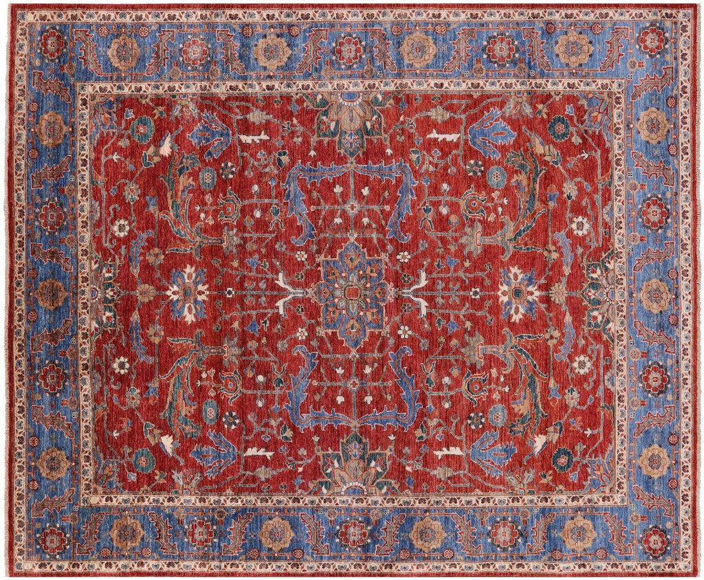 Persian Fine Serapi Hand Knotted Wool Rug - Manhattan Rugs