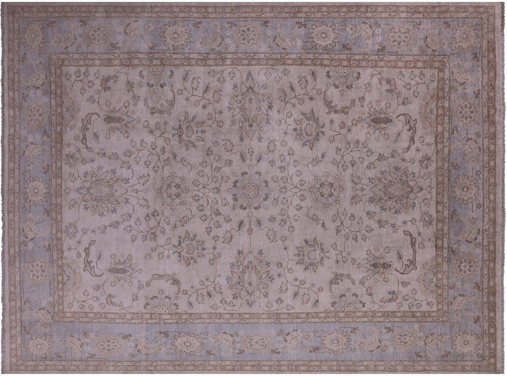 Washed Out Turkish Oushak Handmade Wool Rug - Manhattan Rugs