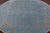 Round Modern Wool & Silk Hand Knotted Rug - Manhattan Rugs