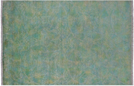 Overdyed Full Pile Hand-Knotted Rug - Manhattan Rugs