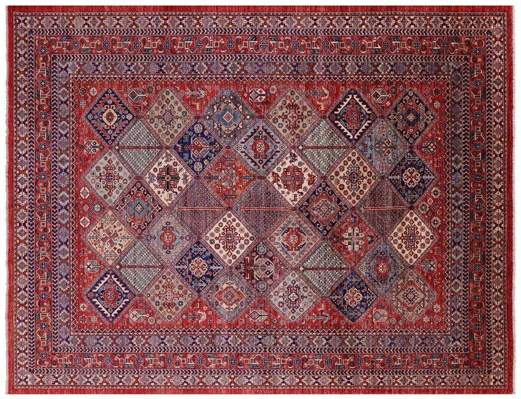 Hand-Knotted Persian Fine Serapi Wool Rug - Manhattan Rugs