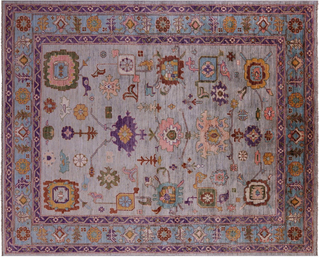 Oushak Hand Knotted Wool Rug - Manhattan Rugs