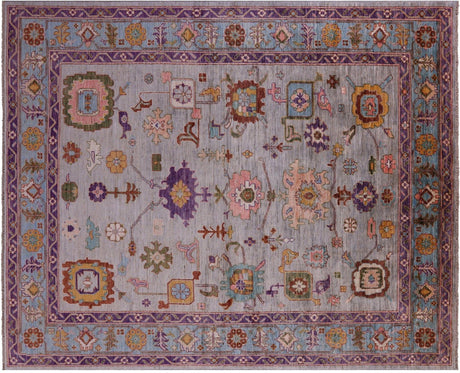 Oushak Hand Knotted Wool Rug - Manhattan Rugs