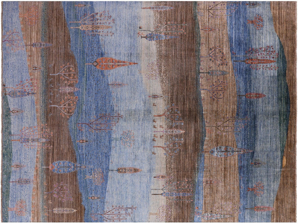 Persian Gabbeh Tribal Handmade Wool Rug - Manhattan Rugs